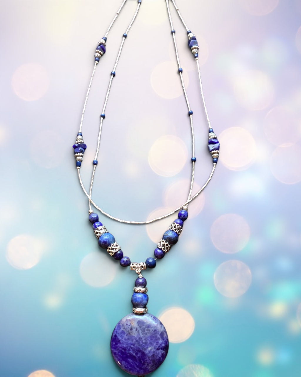 '-Sparkling Teardrop Dangle Earrings