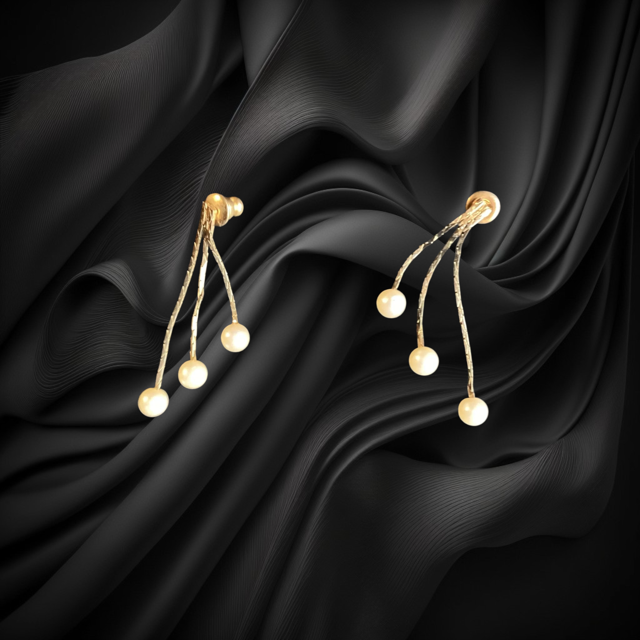 Elegant Pearl Drop Earrings