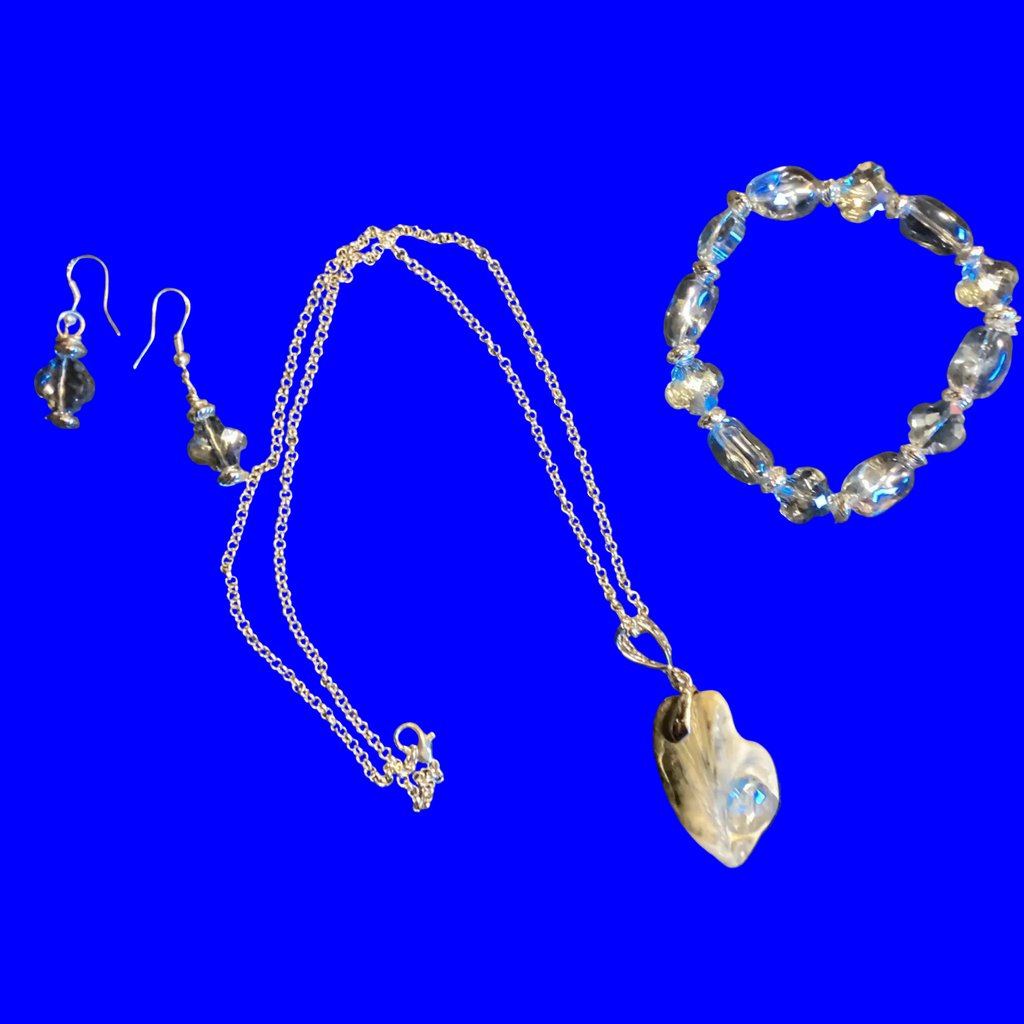 Crystal Bead Jewelry Set