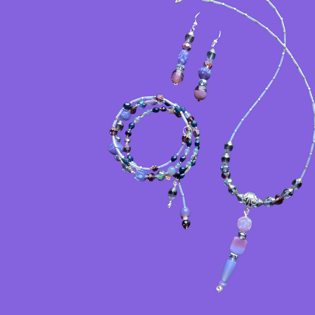 Artisan Beaded Jewelry Set