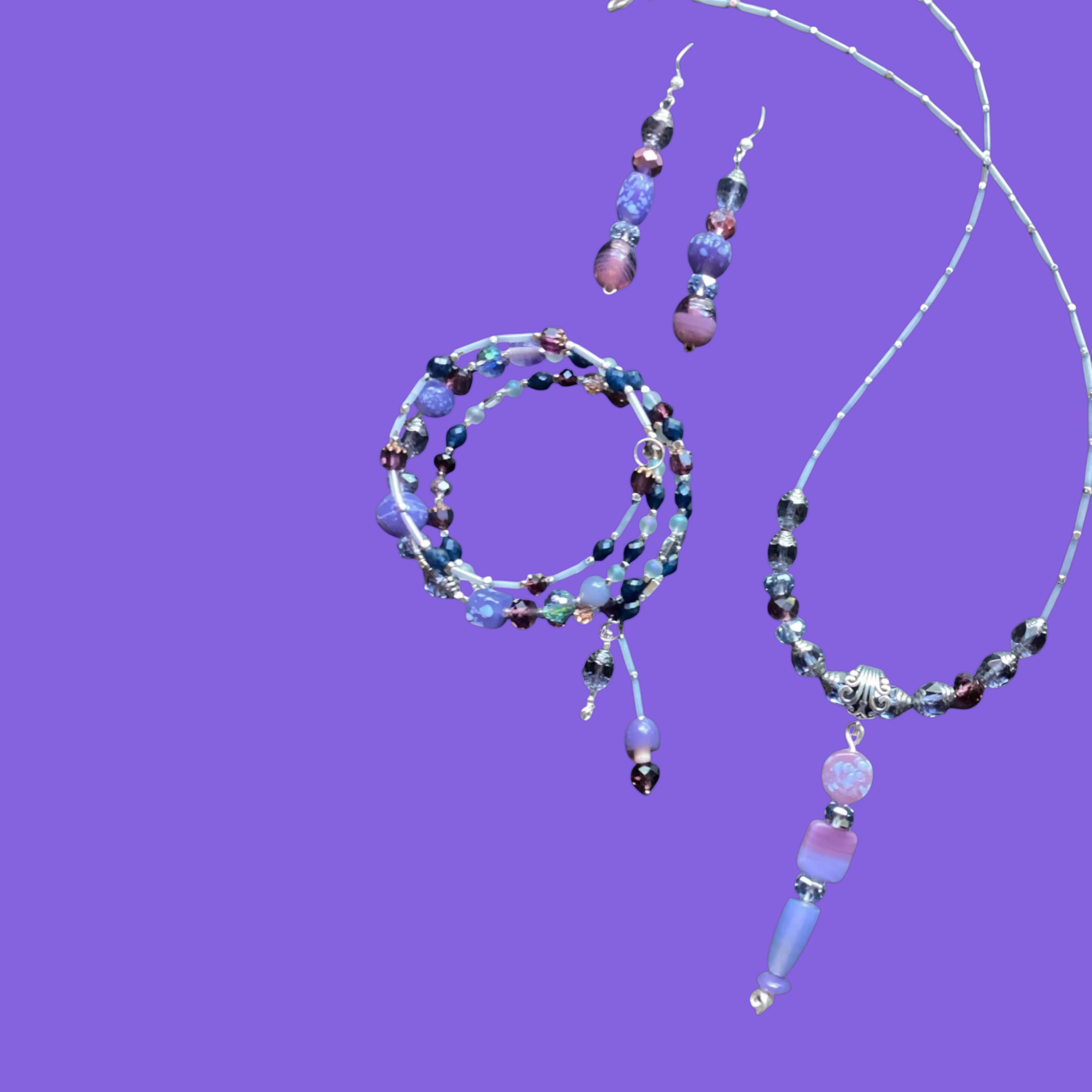 Artisan Beaded Jewelry Set