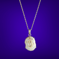 Natural Stone Pendant Necklace