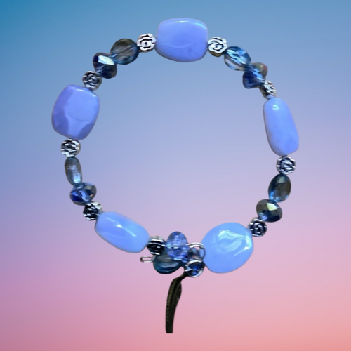 Beaded Necklace and Earring Set