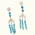 Heartfelt Creations Decorative Beaded Drop Earrings