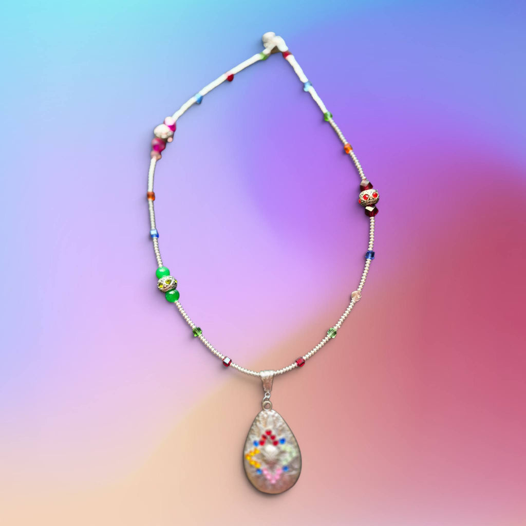 Teardrop Pendant Necklace