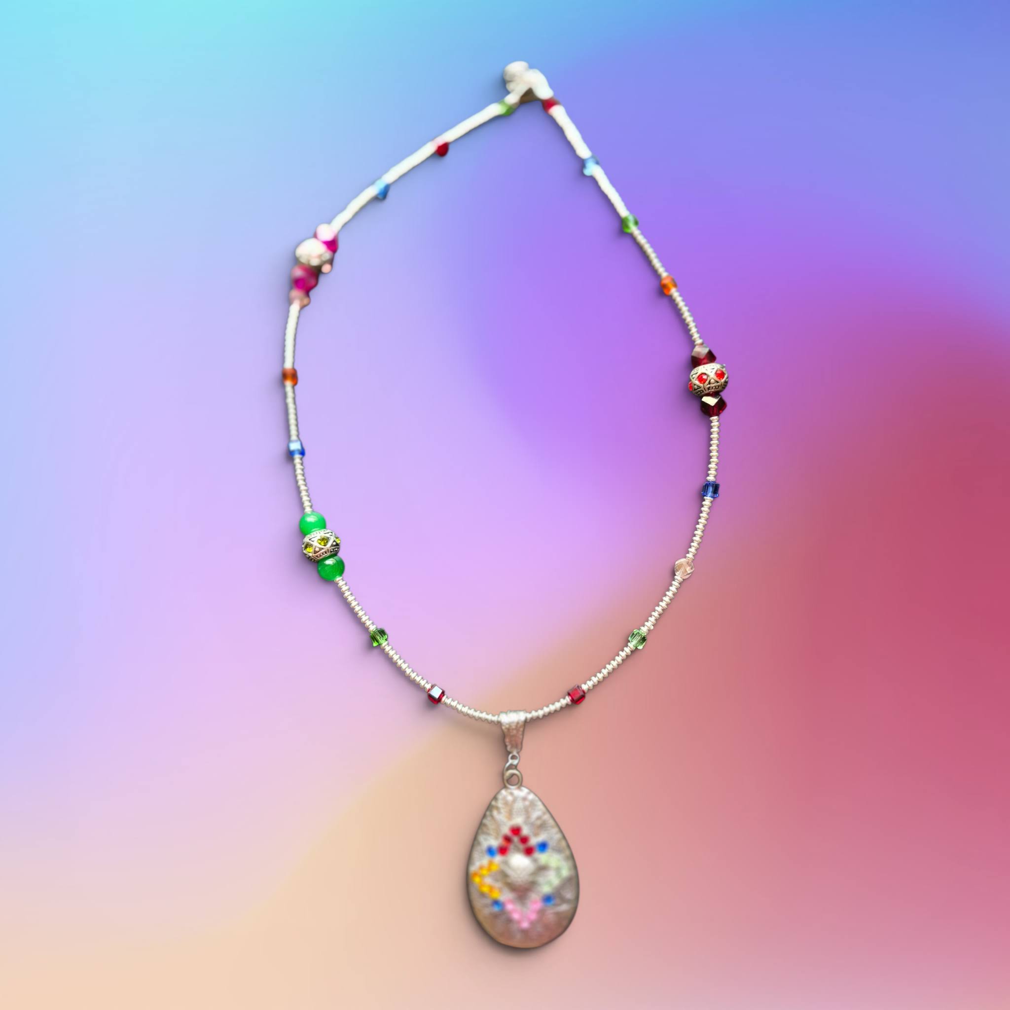 Teardrop Pendant Necklace